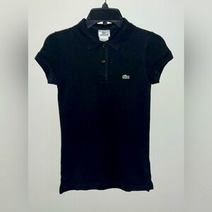 Black Lacoste Polo